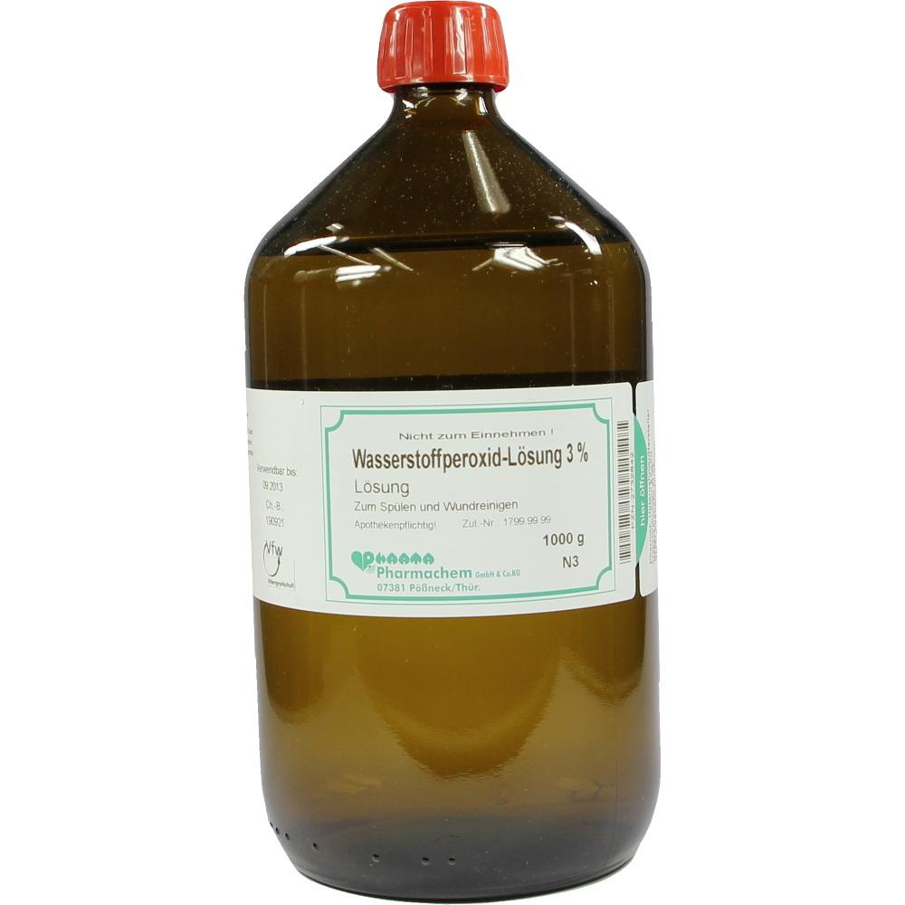 WASSERSTOFFPEROXID Lösung 3% 1000 g Lösung