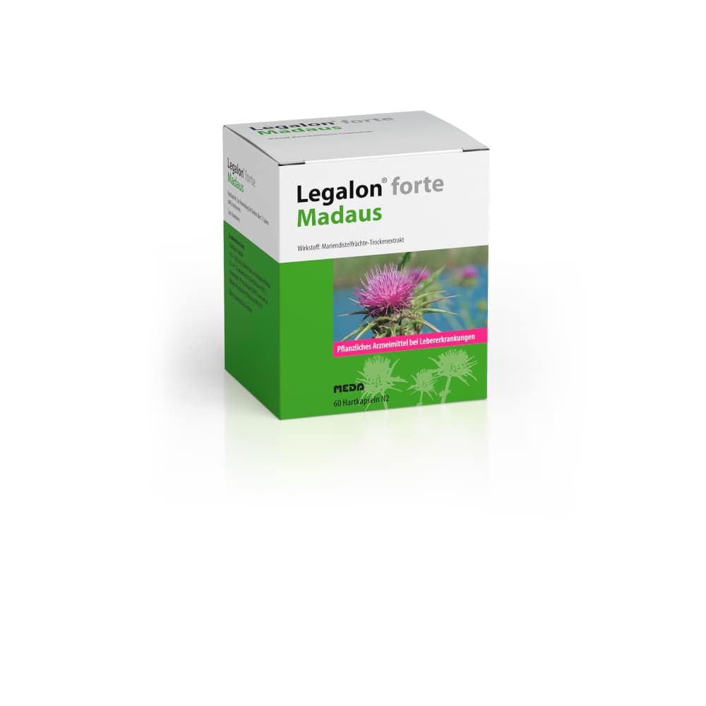 Legalon forte Madaus 100 St Hartkapseln
