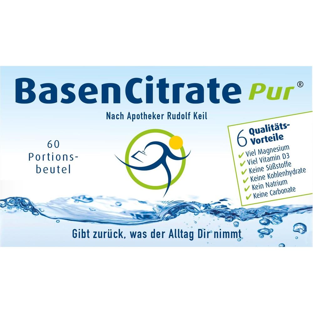 MADENA Basen Citrate Pur 60X4.1 g Beutel