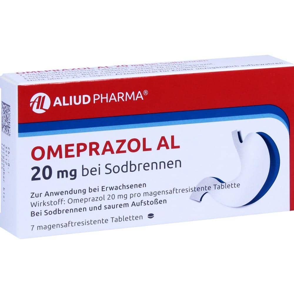 Omeprazol AL 20 mg bei Sodbrennen
