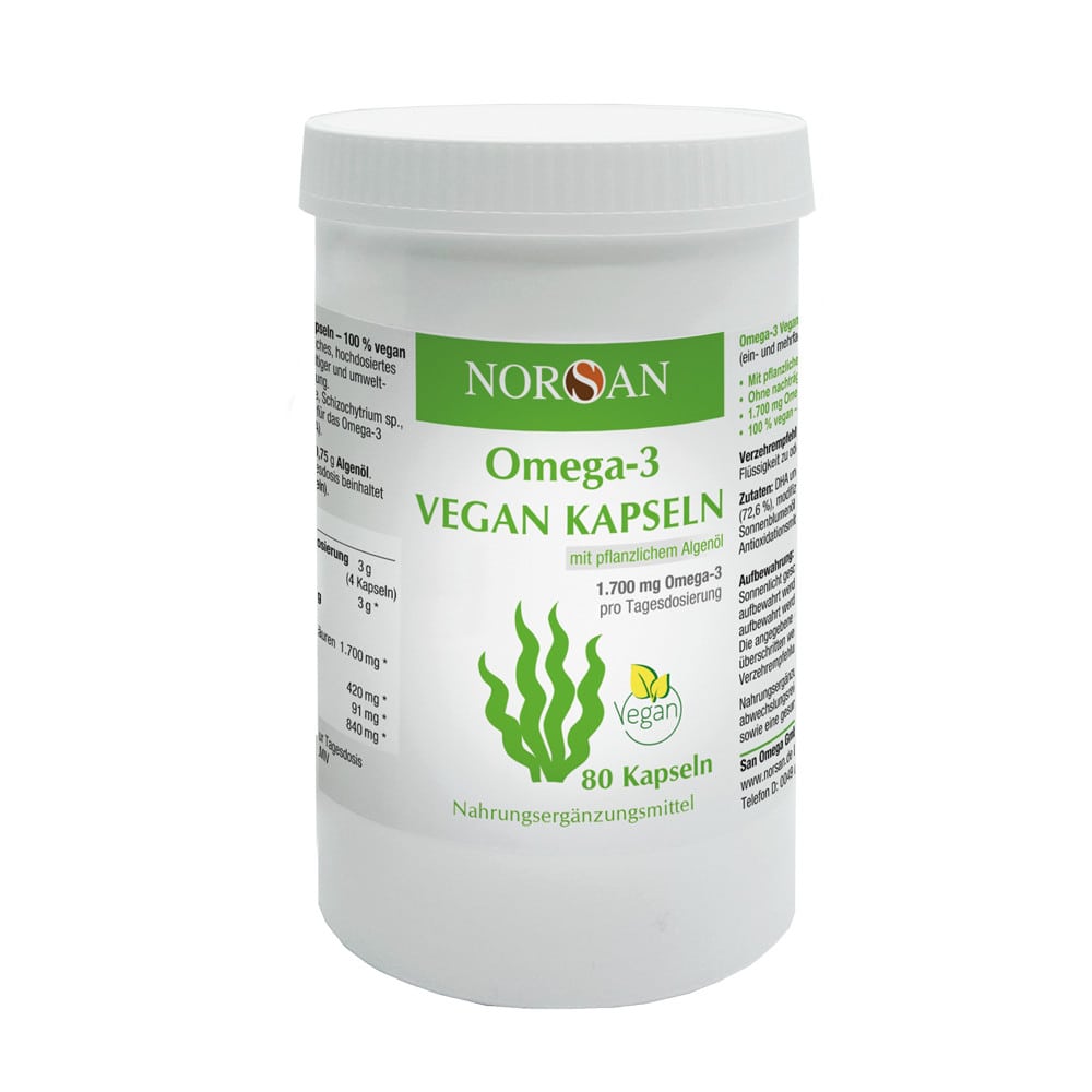 NORSAN Omega-3 VEGAN  80 St Kapseln