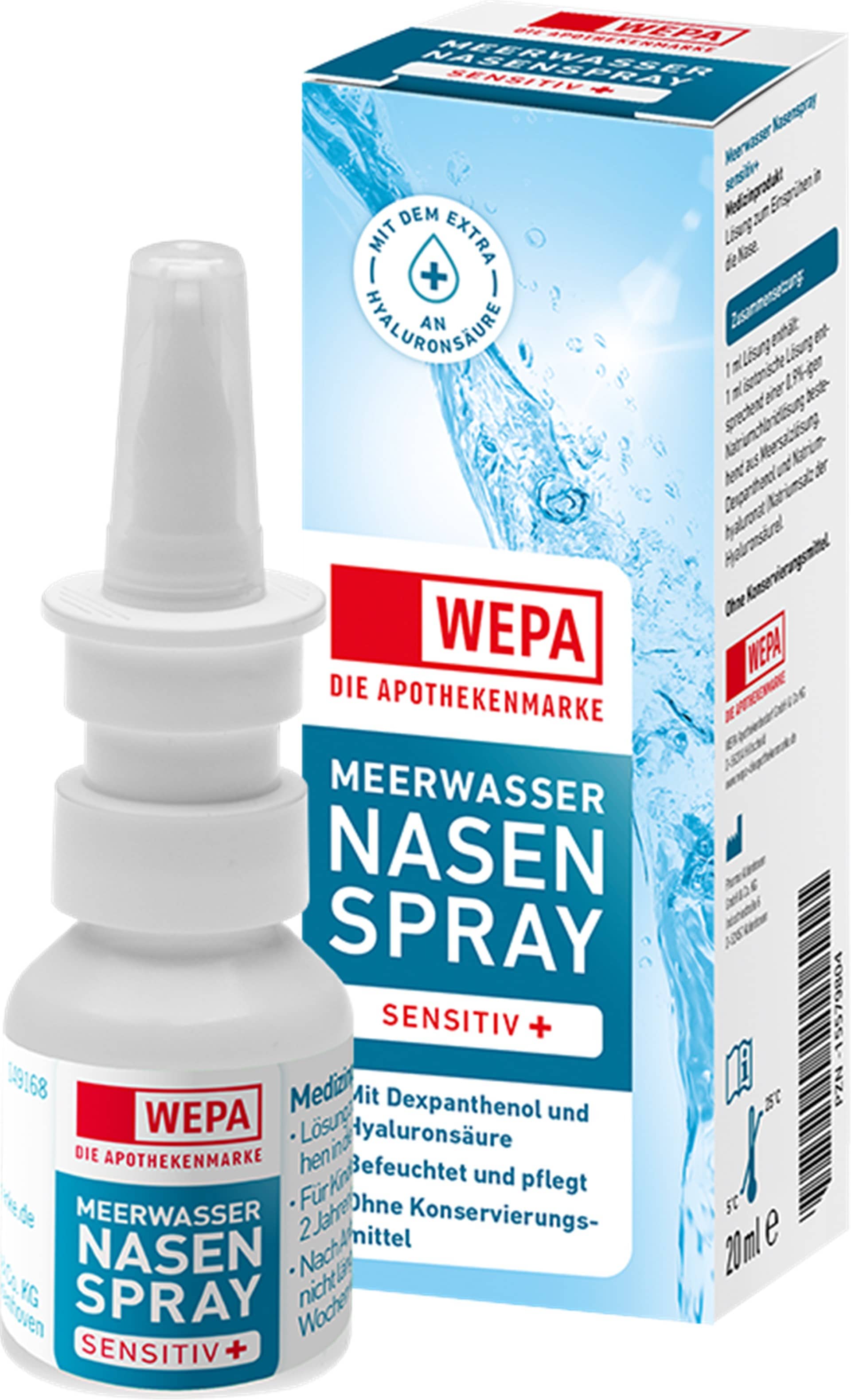 WEPA Meerwasser Nasenspray 1X20 ml Spray