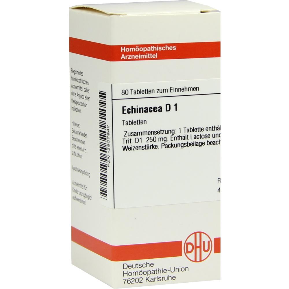 ECHINACEA HAB D 1 Tabletten 80 St Tabletten