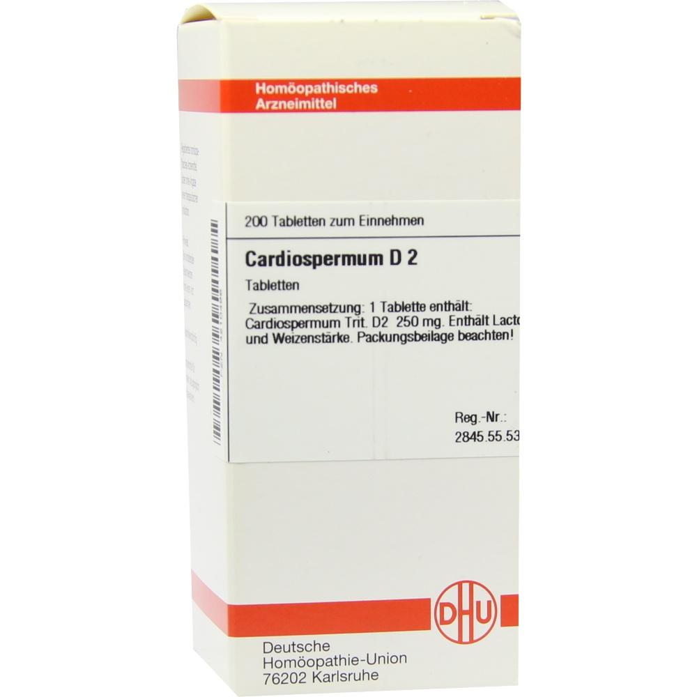 CARDIOSPERMUM D 2 Tabletten 200 St Tabletten