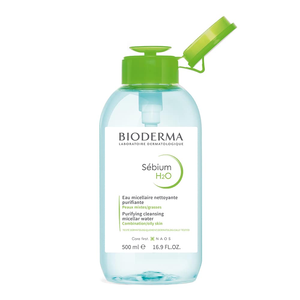 BIODERMA Sebium H2O Reinigungslösung Pump 500 ml Lösung