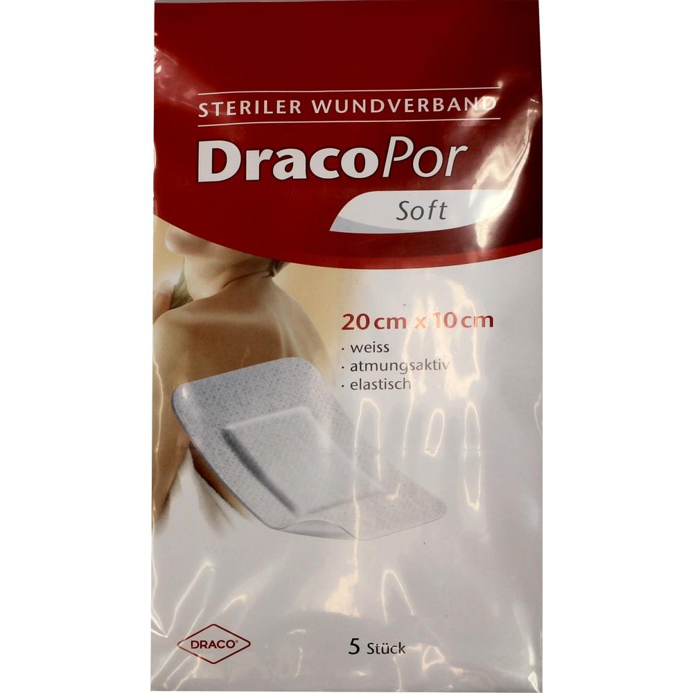 DRACOPOR Wundverband 10x20 cm steril 5 St Verband