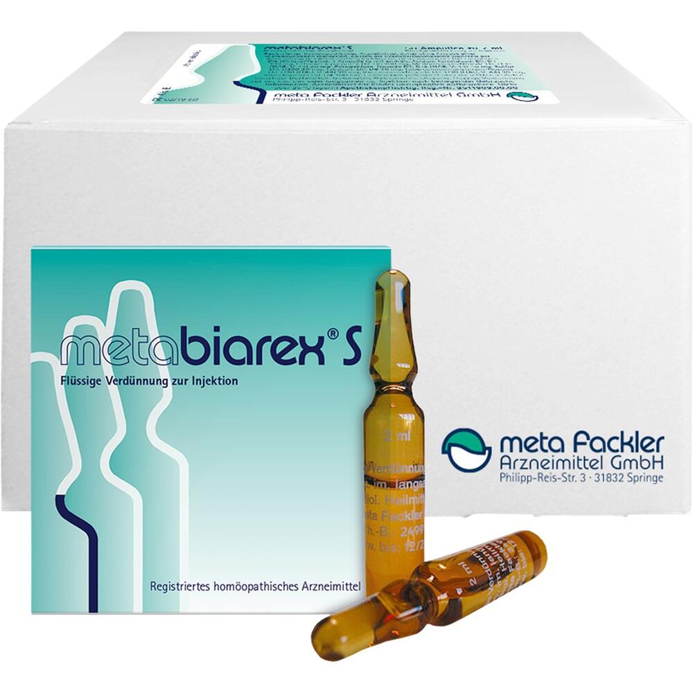 METABIAREX S Injektionslösung 500X2 ml Injektionslösung
