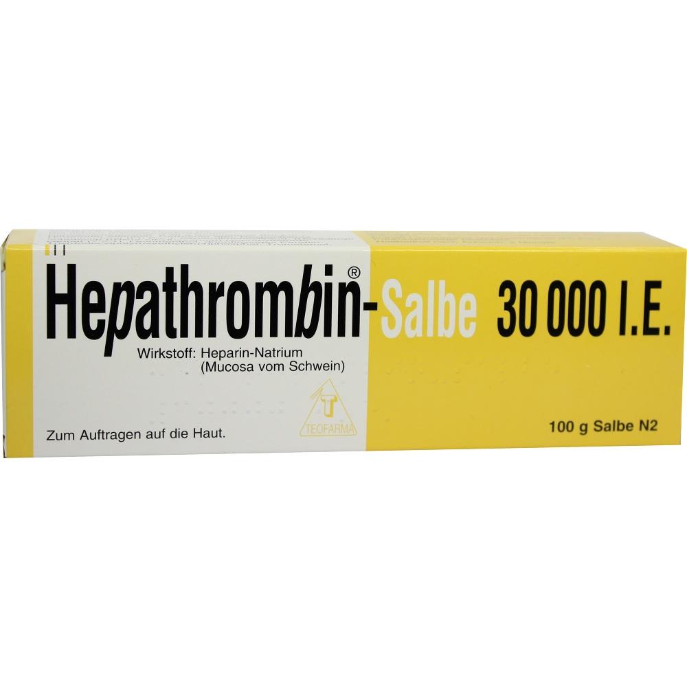 Hepathrombin 30000 100 g Salbe