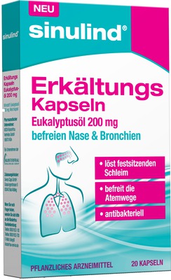 Sinulind Erkältungskapseln 20 St Kapseln