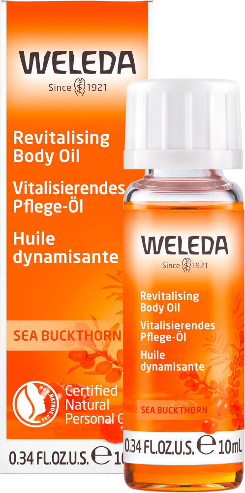 WELEDA Vitalisierendes Pflege-Öl SANDDORN 10 ml Öl