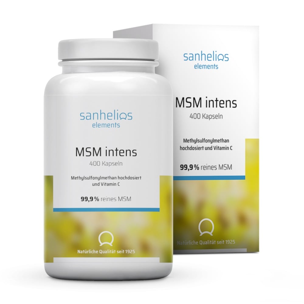 Sanhelios MSM Intens 1600 mg 400 St Kapseln