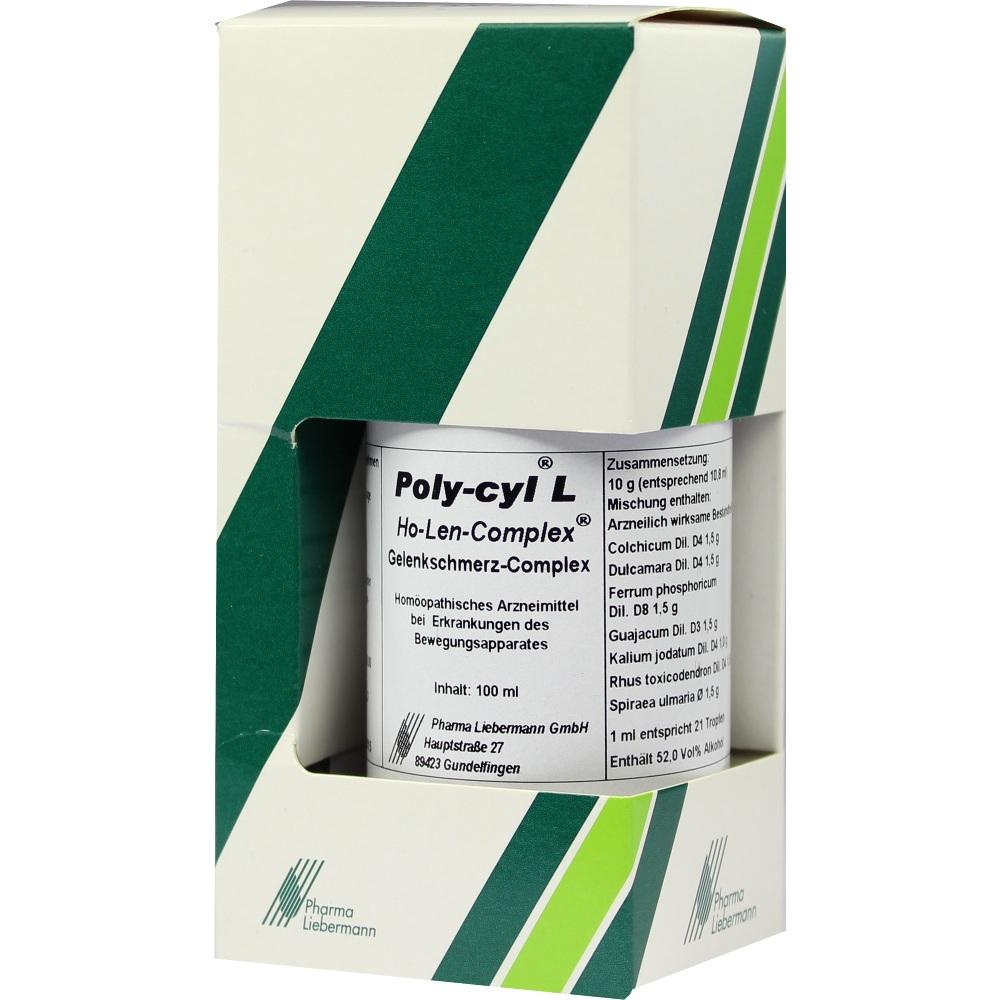 POLY CYL L Ho-Len-Complex Tropfen 100 ml Tropfen