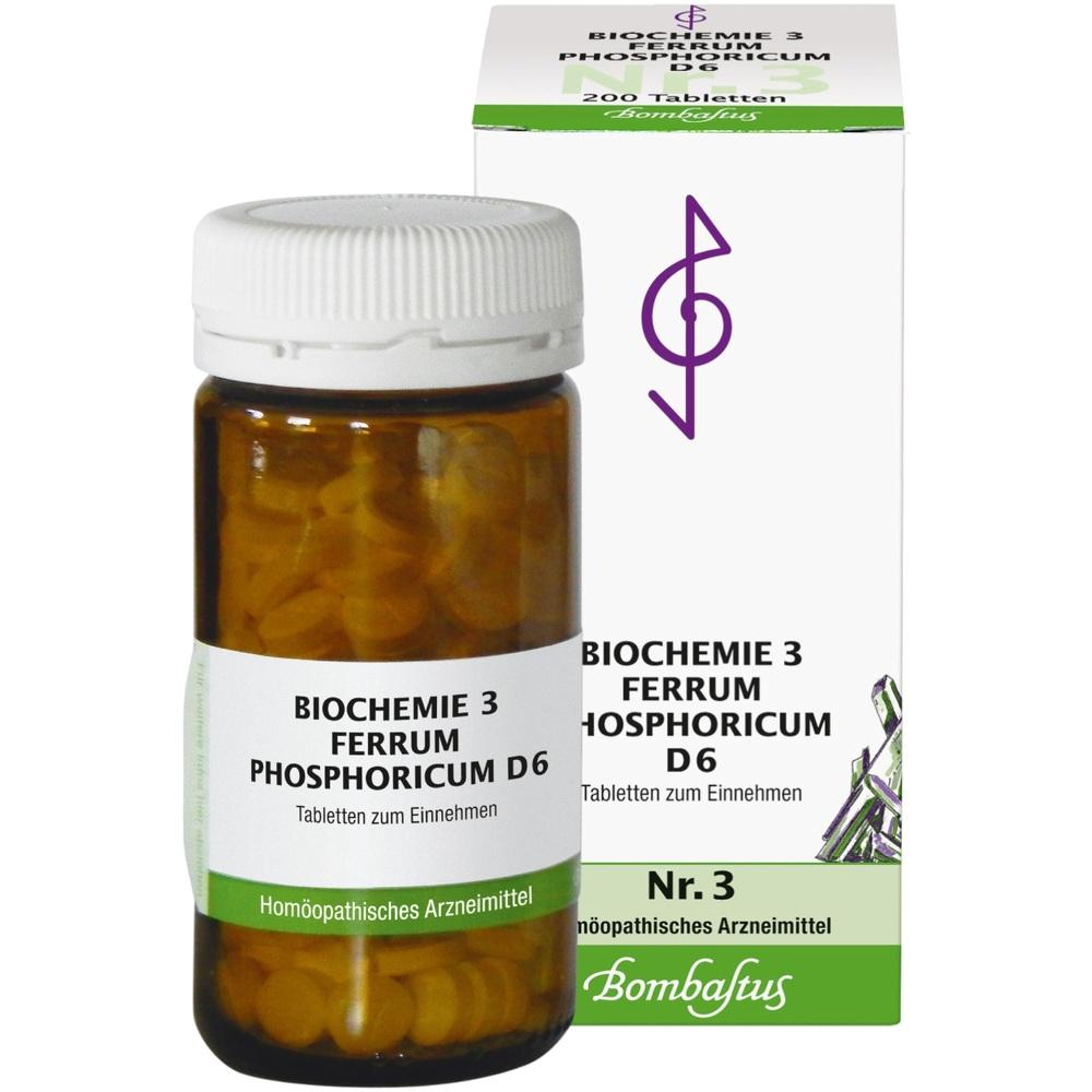BIOCHEMIE 3 Ferrum phosphoricum D 6  200 St Tabletten