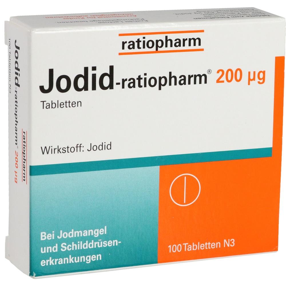 Jodid-ratiopharm 200μg 100 St Tabletten