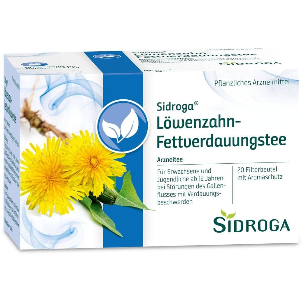 Sidroga Löwenzahn-Fettverdauungstee 20X1.5 g Tee