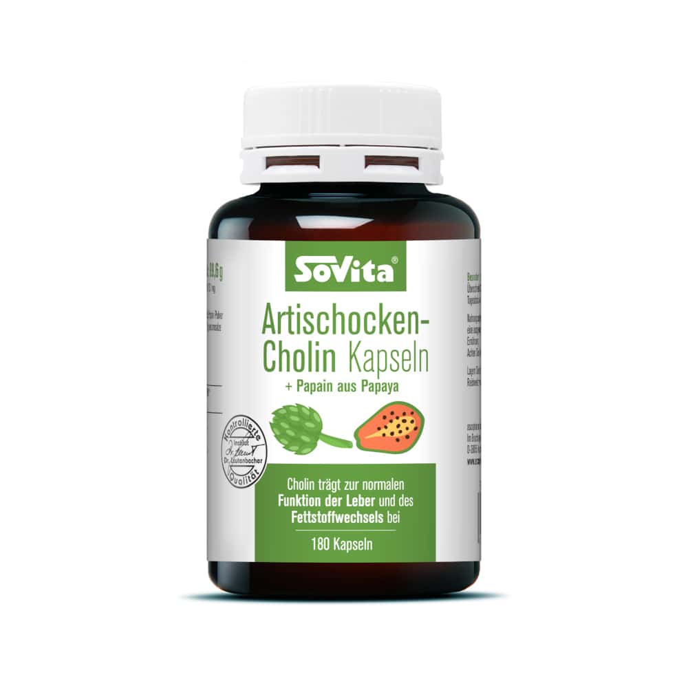 sovita Artischocken-Cholin 180 St Kapseln