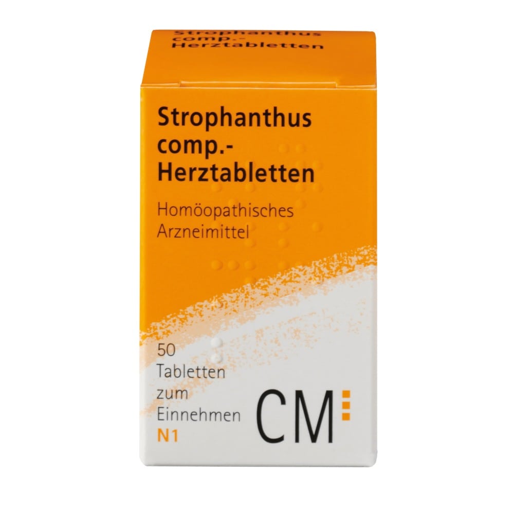 STROPHANTHUS COMP.Herztabletten 50 St Tabletten