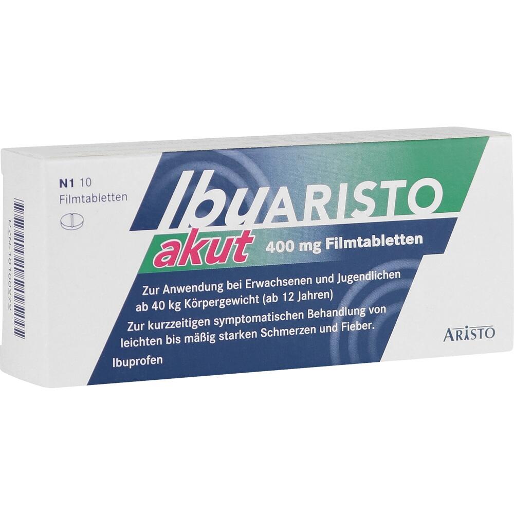 Ibu ARISTO akut 400 mg  10 St Filmtabletten
