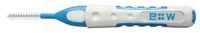 EDELWHITE pro Interdent.Bür.S 0,6-3mm blau 6 St Zahnbürste