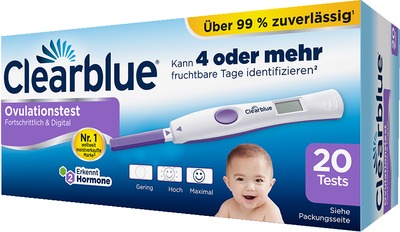 Clearblue Ovulationstest Fortschrittlich & Digital 20 St Test