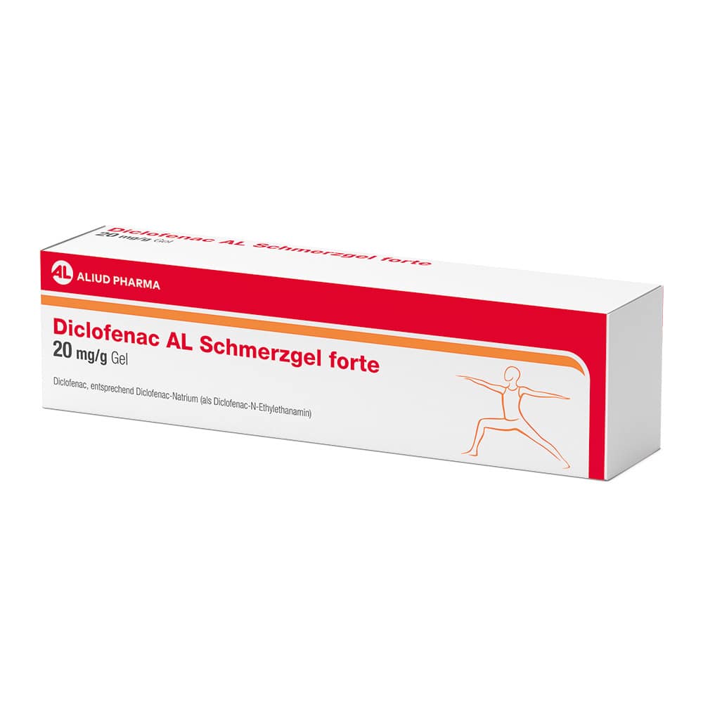 Diclofenac AL Schmerzgel forte 20 mg / g bei akutem Bewegungsschmerz nach stumpfem Trauma