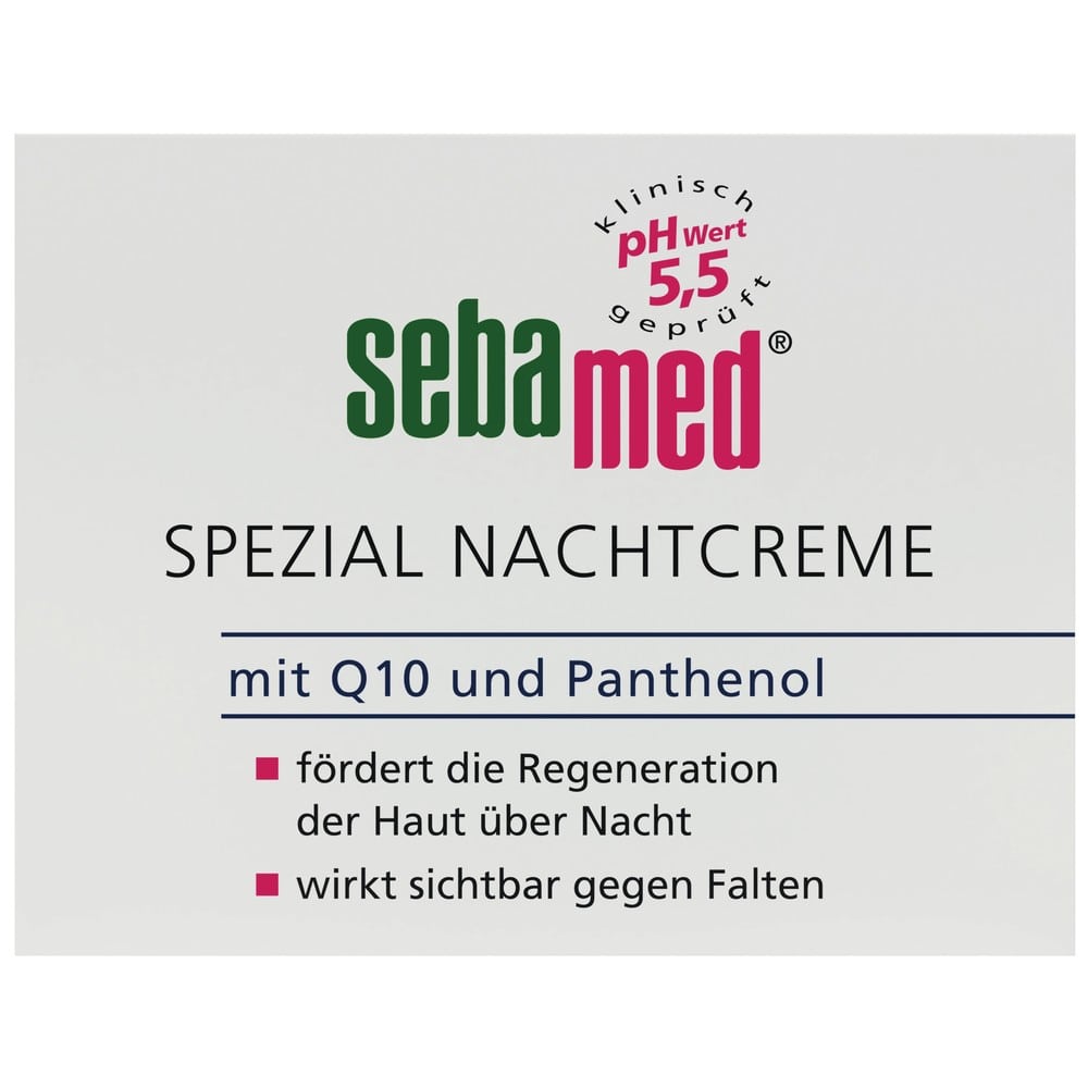SEBAMED Spezial Nachtcreme Q10 75 ml Creme
