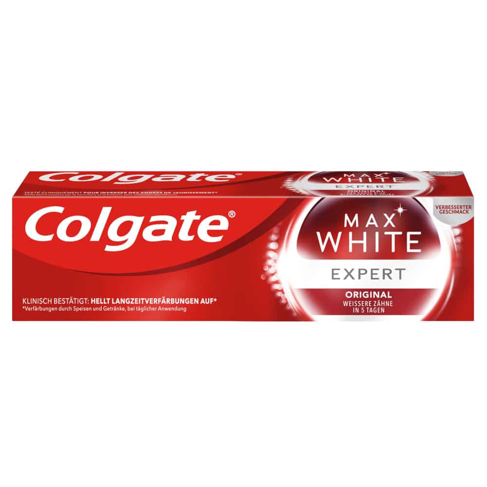Colgate MAX WHITE EXPERT ORIGINAL Zahnpasta 75 ml Zahnpasta