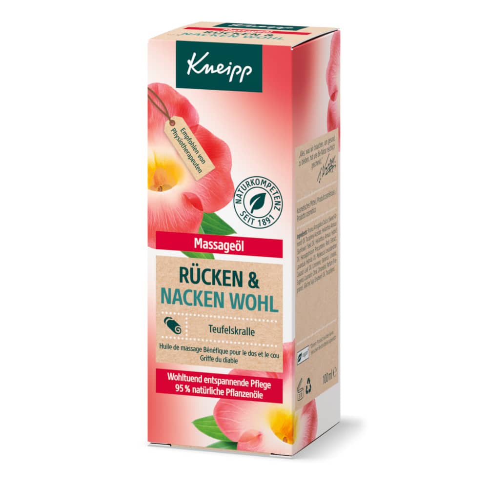 Kneipp Massageöl RÜCKEN & NACKEN WOHL 100 ml Öl