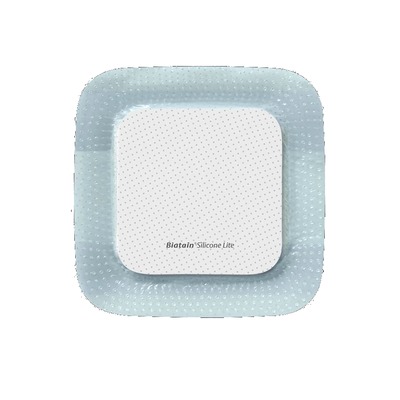 BIATAIN Silicone Lite Schaumverband 5x12,5 cm 5 St Verband