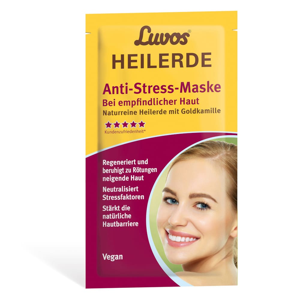Luvos HEILERDE Anti-Stress-Maske 2X7.5 ml Gesichtsmaske