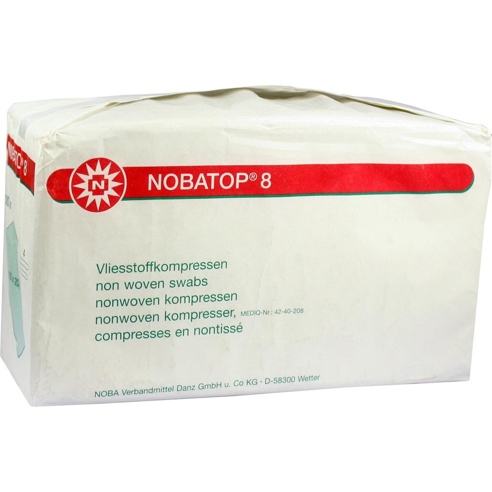 NOBATOP 8 Kompressen 10x20 cm unsteril 100 St Kompressen