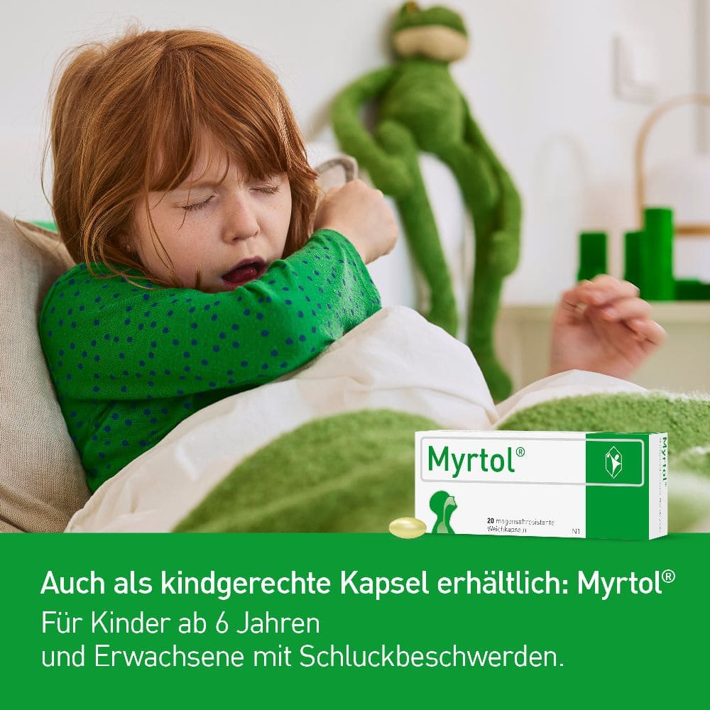 GeloMyrtol forte  100 St Magensaftresistente Weichkapseln