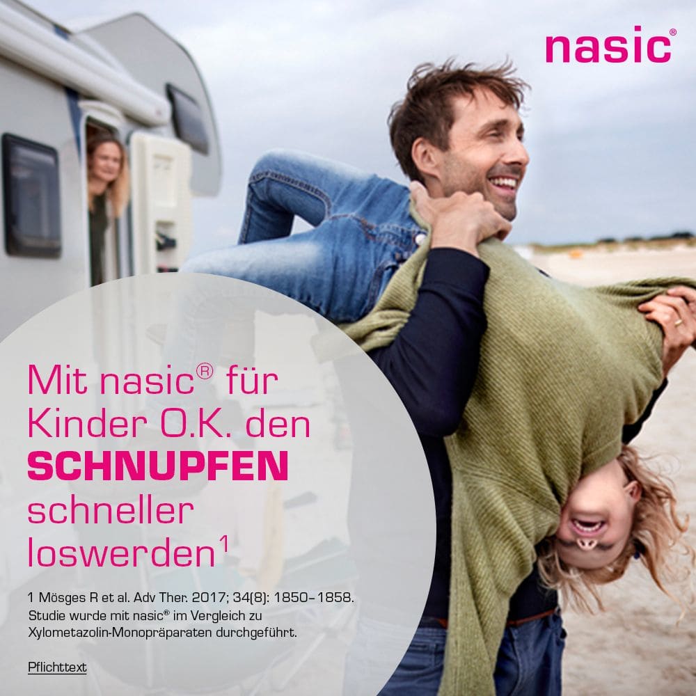 nasic O.K. Kinder NS 10 ml Doppelpack 2X10 ml Nasenspray