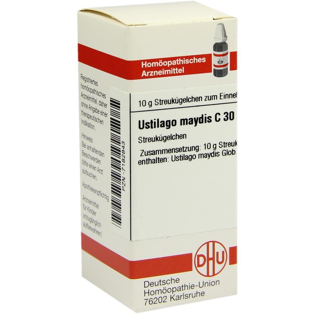 USTILAGO MAYDIS C 30 Globuli 10 g Globuli