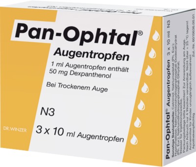 Pan-Ophtal 3X10 ml Augentropfen