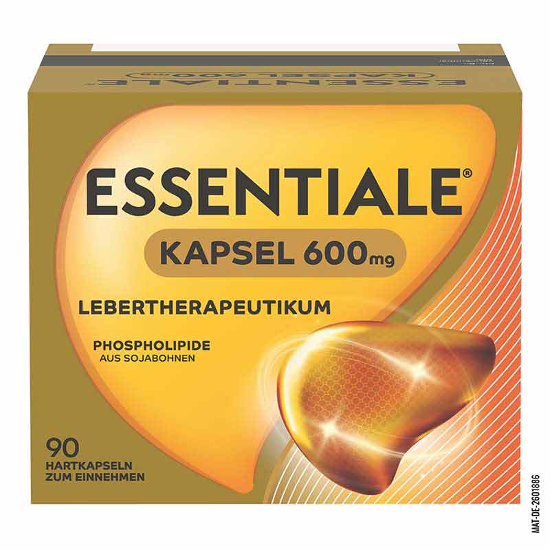 ESSENTIALE KAPSEL 600 mg LEBERTHERAPEUTIKUM 90 St Hartkapseln