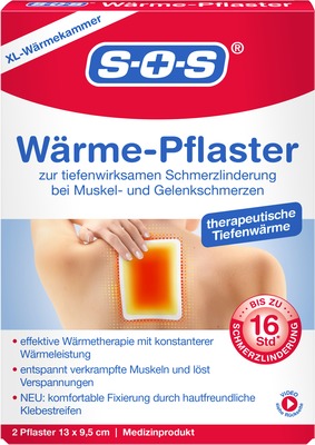SOS Wärme-Pflaster 2 St Pflaster