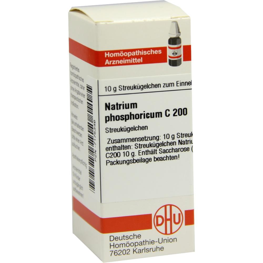 NATRIUM PHOSPHORICUM C 200 Globuli 10 g Globuli