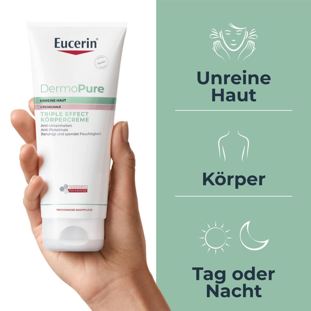 Eucerin DERMOPURE TRIPLE EFFECT KÖRPERCREME + 3 € sparen* 200 ml Creme