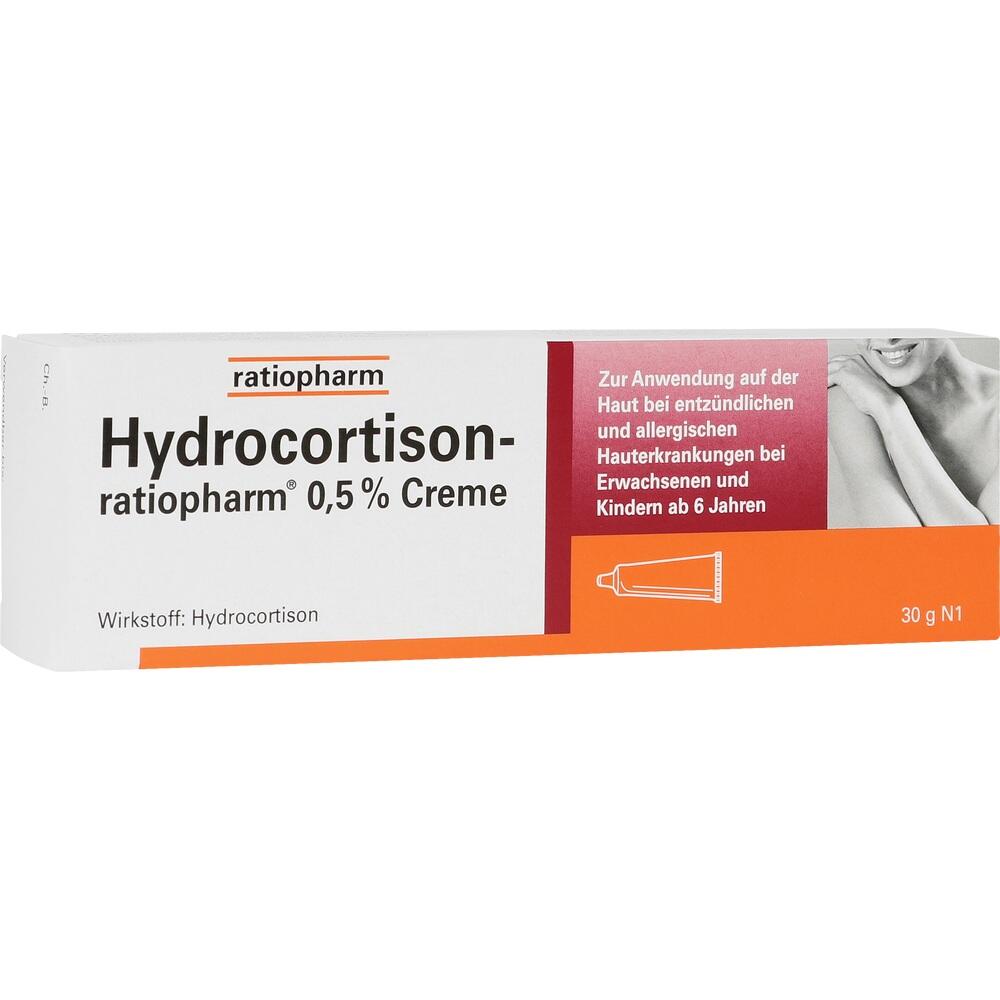 Hydrocortison-ratiopharm 0,5 % 30 g Creme