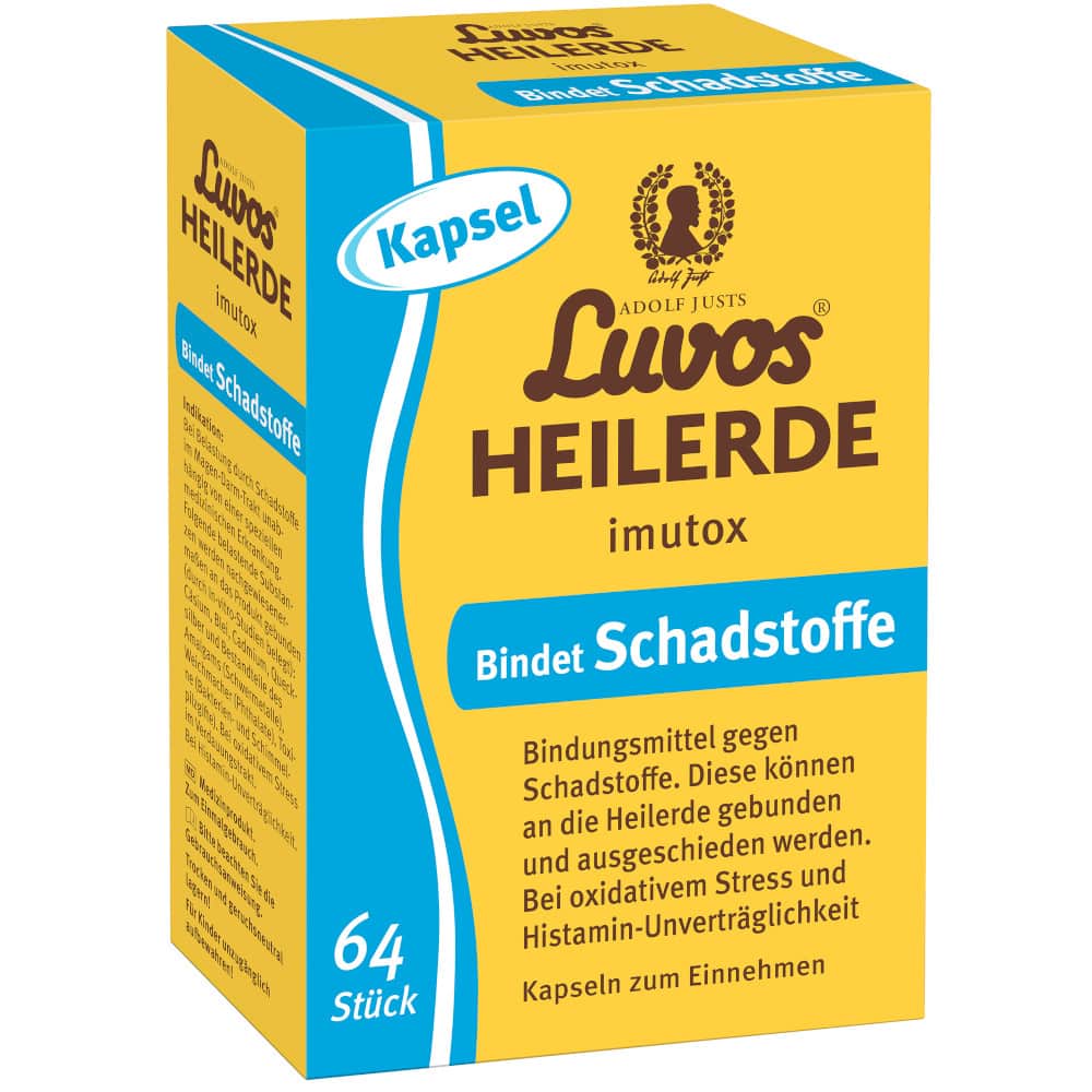 Luvos HEILERDE imutox 64 St Kapseln