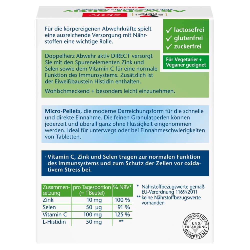 Doppelherz aktiv Abwehr aktiv DIRECT Pellets 20 St Pellets