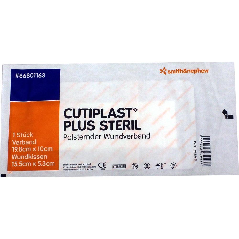 CUTIPLAST Plus steril 10x19,8 cm Verband 1 St Verband