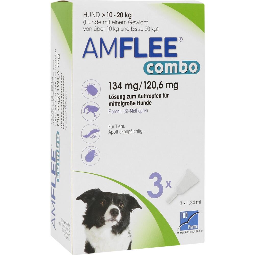 AMFLEE combo Hunde 10-20kg 3 St Lösung