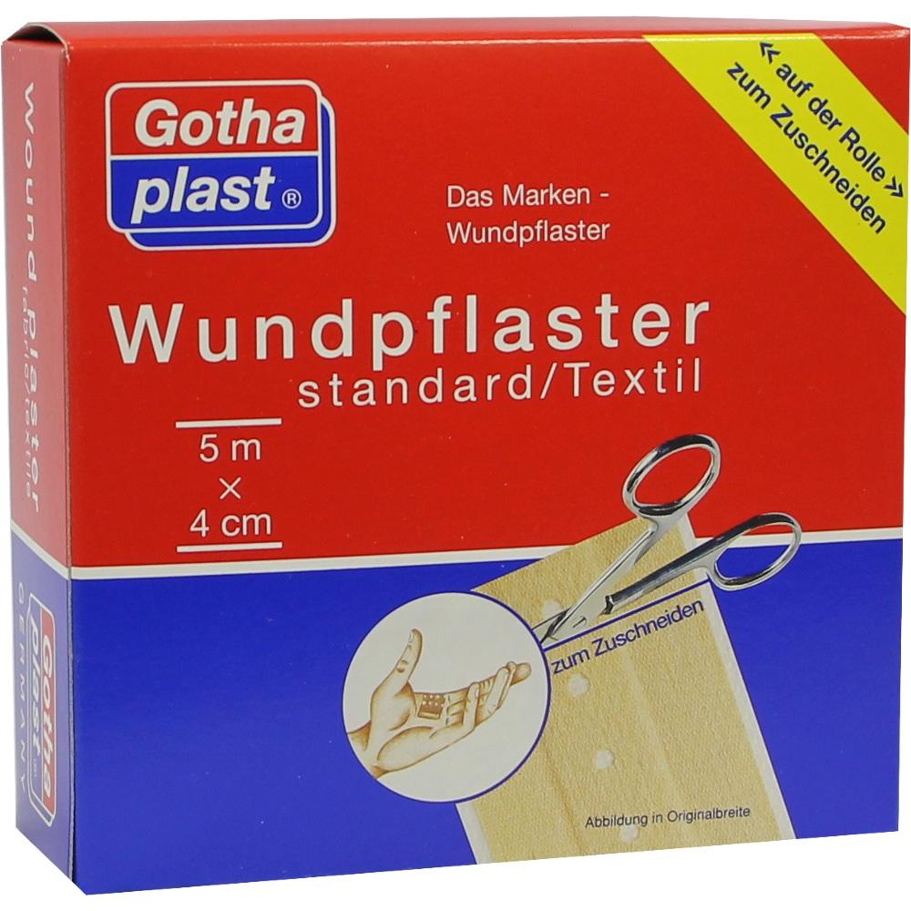 GOTHAPLAST Wundpfl.stand.4 cmx5 m Rolle 1 St Pflaster