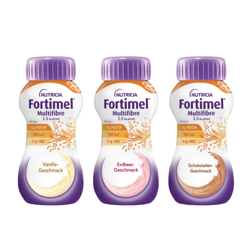 Fortimel Multifibre 1.5 kcal Mischkarton 32X200 ml Flüssigkeit | 32X200 ml Flüssigkeit | 30.16 EUR / 1000 Milliliter | 04016922002851
