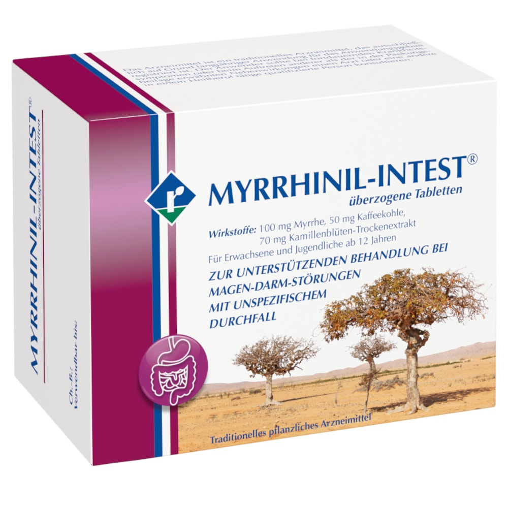 MYRRHINIL-INTEST 200 St Überzogene Tabletten
