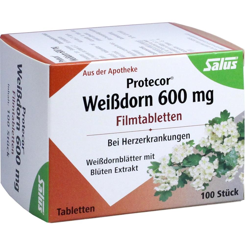 Protecor Weißdorn 600mg 100 St Filmtabletten