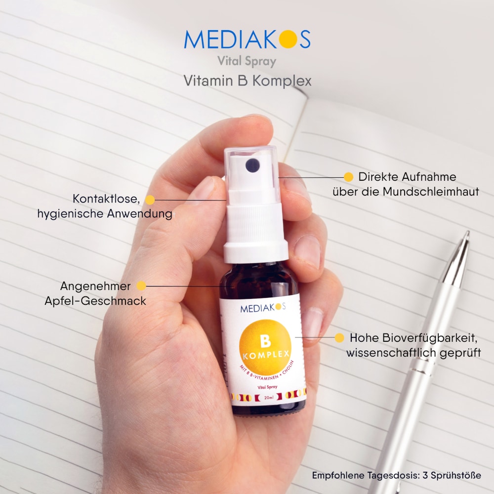 MEDIAKOS B KOMPLEX Vital Spray 20 ml Spray