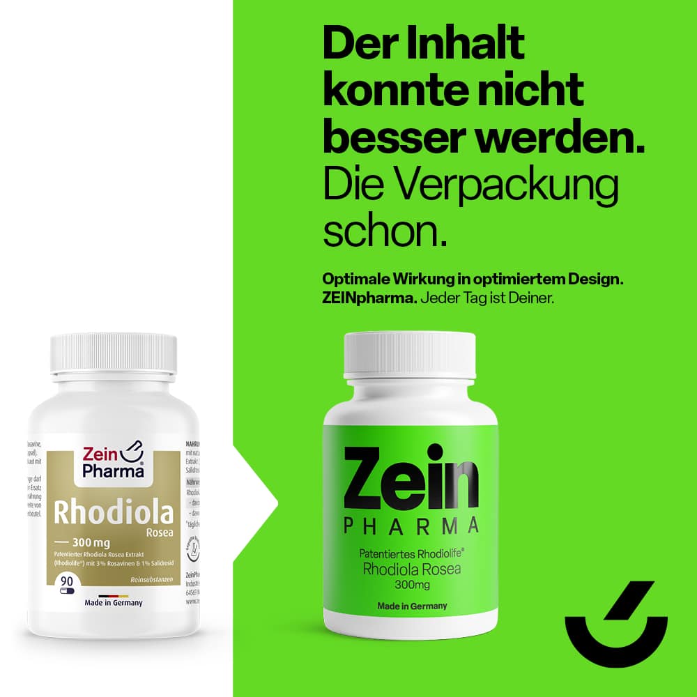 Zein Pharma Rhodiola 300 mg 90 St Kapseln